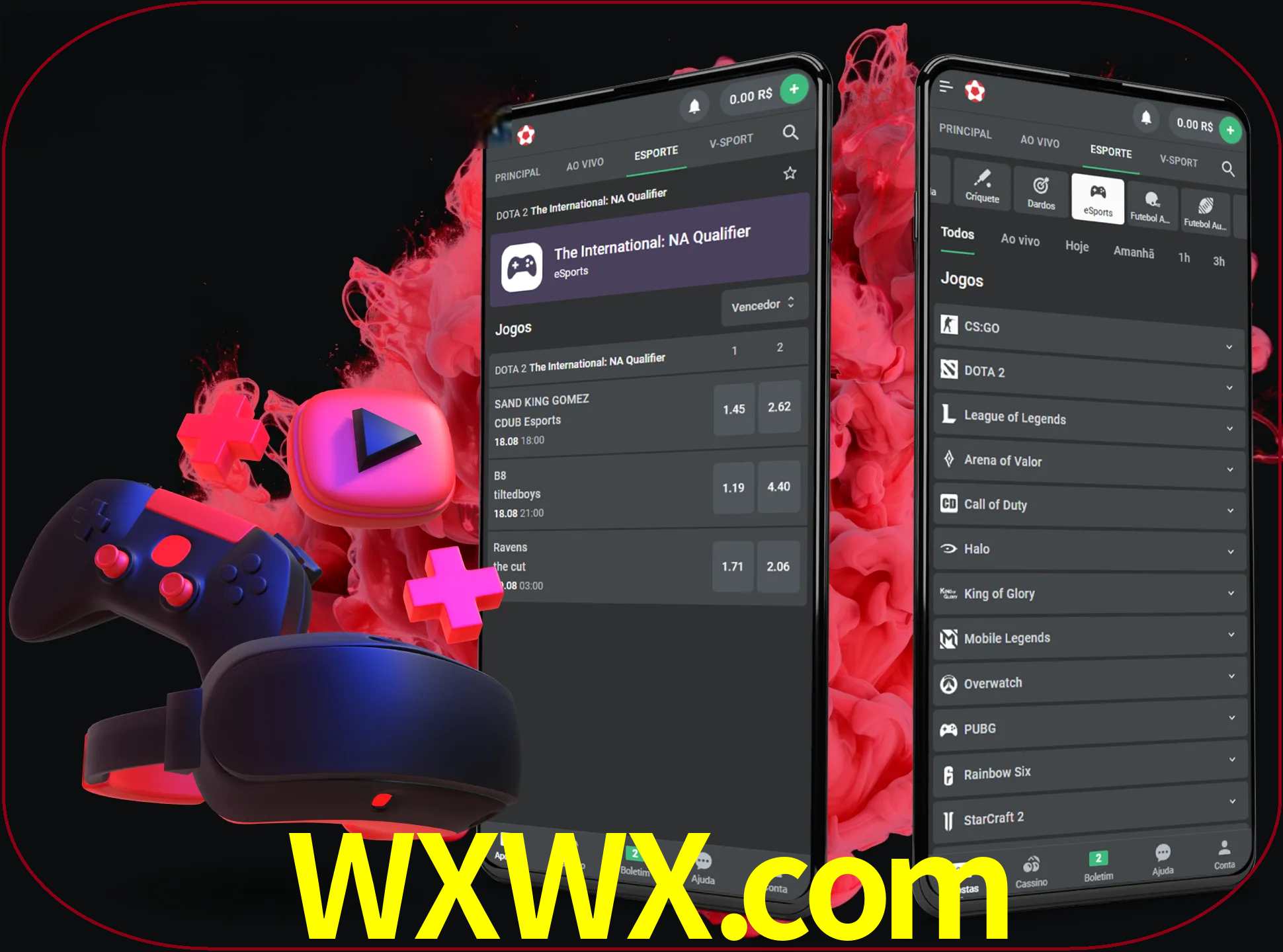 Para ter a aplicação móvel wxwx no seu smartphone, basta descarregar o ficheiro apk e seguir as instruções.